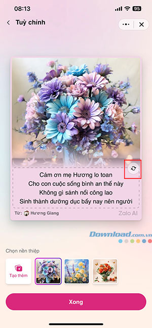 thiep 8 3 Zalo 4*509996