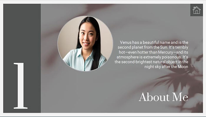 Tạo Portfolio bằng PowerPoint từ template có sẵn