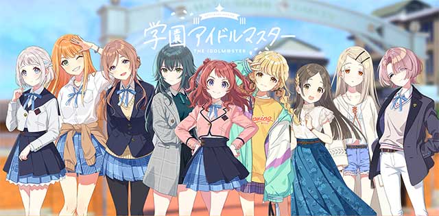 Gakuen Idolmaster là game đào tạo thần tượng thuộc series Idolmaster
