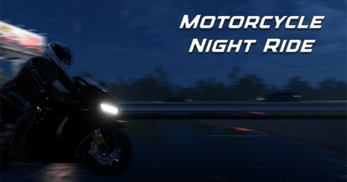 Motorcycle Night RideDemoGame đua moto xuyên màn đêm