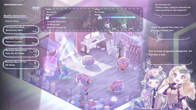 Bắt cừu và thả chúng ra ngoài cửa sổ để ghi điểm