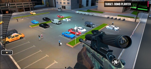 Bạn trở thành sát thủ bắn tỉa xuất sắc trong game FPS Ghost Shooting