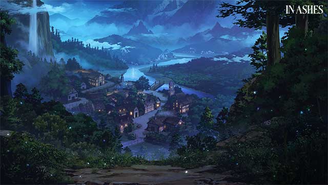 In Ashes là một trò chơi visual novel chủ đề phiêu lưu giả tưởng