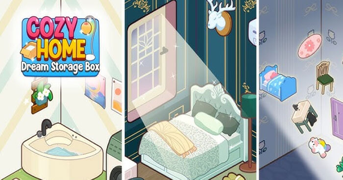 Cozy Home: Dream Storage BoxGame mô phỏng sắp xếp thiết kế nội thất