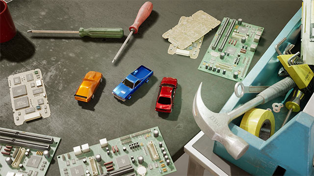 Tùy chỉnh và tạo bộ sưu tập xe mô hình độc quyền trong Die-Cast Driver and Collector