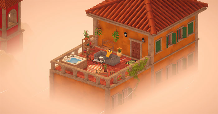 High AbovePlaytestGame xây dựng ốc đảo bình yên trên mái nhà