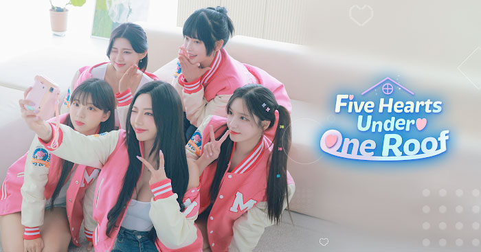 Five Hearts Under One Roof là game live action lãng mạn rất được yêu thích