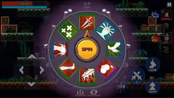 Đồ họa pixel 2D với tạo hình các nhân vật theo kiểu chibi ngộ nghĩnh