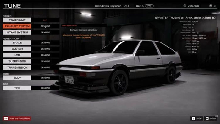Toyota Sprinter Trueno 1987