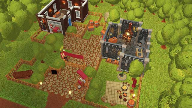 Tự chế tạo hàng hóa của riêng mình tại nhiều nơi làm việc