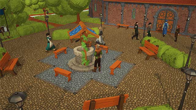 Đi dạo quanh thị trấn để trò chuyện và tìm hiểu về dân làng