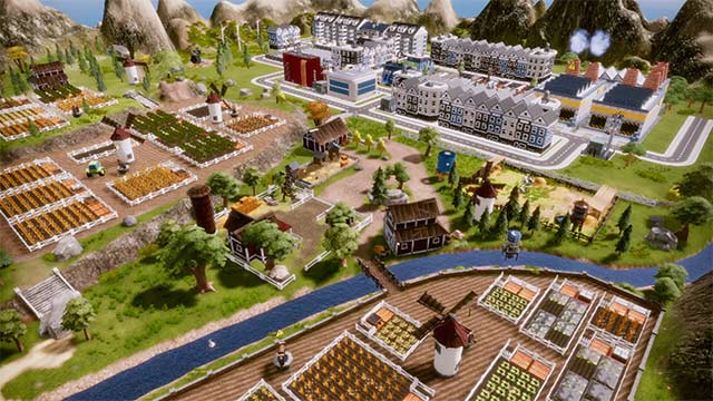 Xây dựng thành phố nông nghiệp thịnh vượng trong game Food Industry