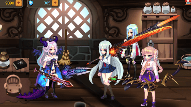 Chiến đấu cùng những công chú xinh đẹp trong game Dungeon Princess 2