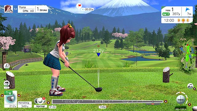 Everybody's Golf Hot Shots là game mô phỏng đánh golf hài hước, thú vị