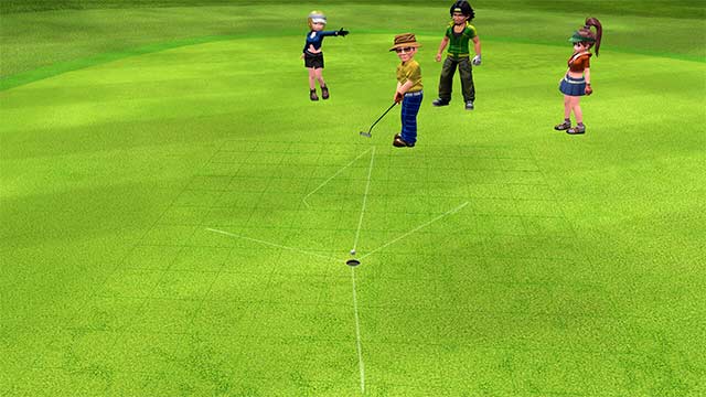 Chơi golf trong chế độ offline và online tùy ý