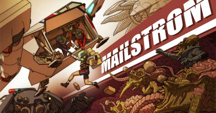 MailstromGame bắn súng giao hàng trong thế giới quái vật