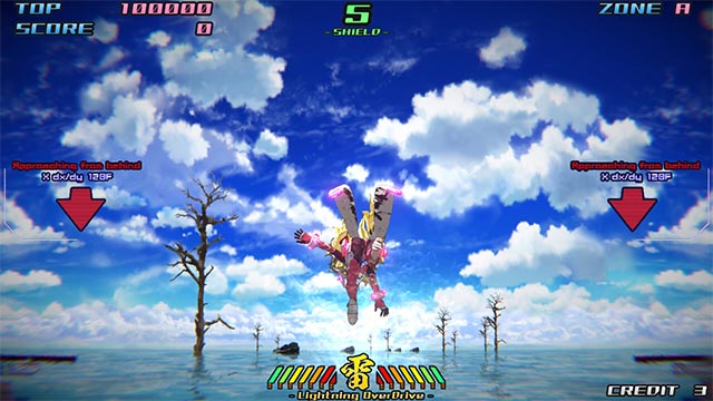 Asura The Striker là game hành động bắn súng 3D tốc độ cao mang phong cách arcade thập niên 80, 90