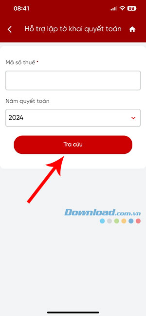 huong dan quyet toan thue tncn tren etax mobile 3*513490