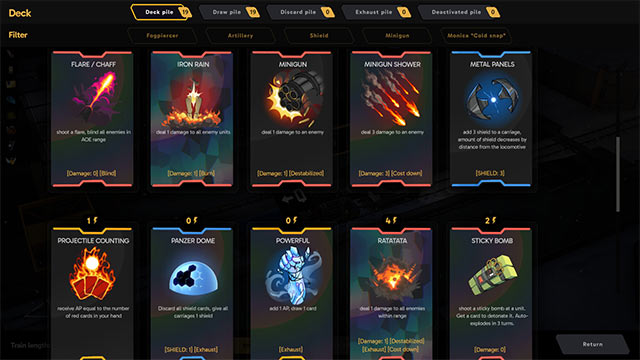 Xây dựng cỗ bài hoàn hảo trong game Fogpiercer