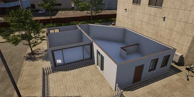 Xây tường bao quanh nhà