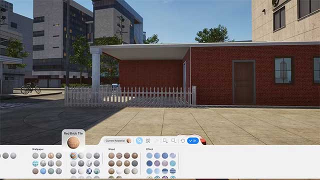 Tùy chỉnh màu tường trong và ngoài nhà