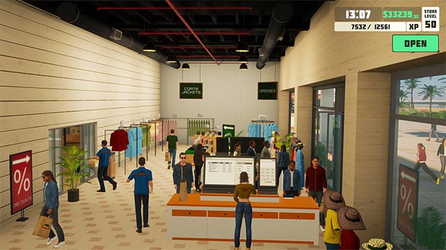Quản lý shop thời trang từ A-Z với sự hỗ trợ của nhân viên bán hàng, thu ngân...