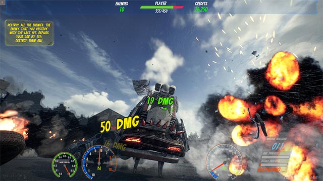 Chiến đấu trên những chiến trường bùng nổ với sự giúp sức của vũ khí hạng nặng