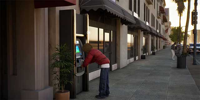 Chỉ Zoi có Karma cấp thấp và Programming Level 1 mới có thể cướp ATM