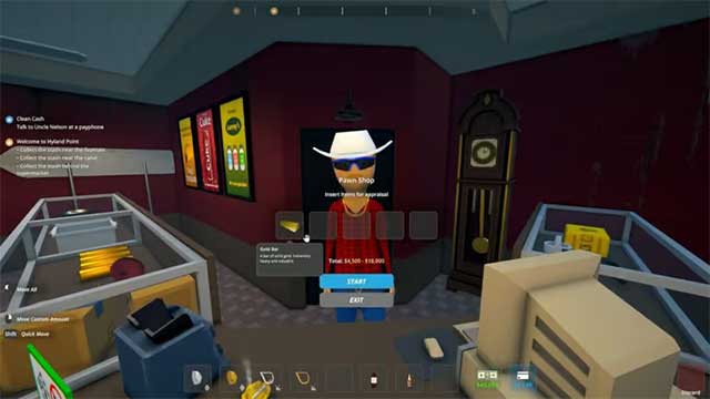 Bán thiết bị trong Pawn Shop