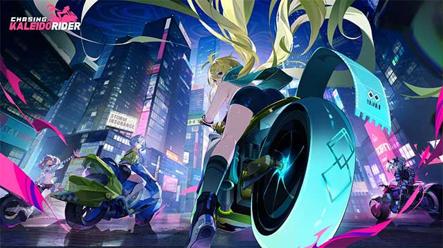 Chasing Kaleidorider là game nhập vai đua xe kết hợp đánh quái độc đáo