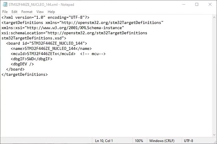 Mở tệp XML bằng Notepad có thể xuất hiện lỗi