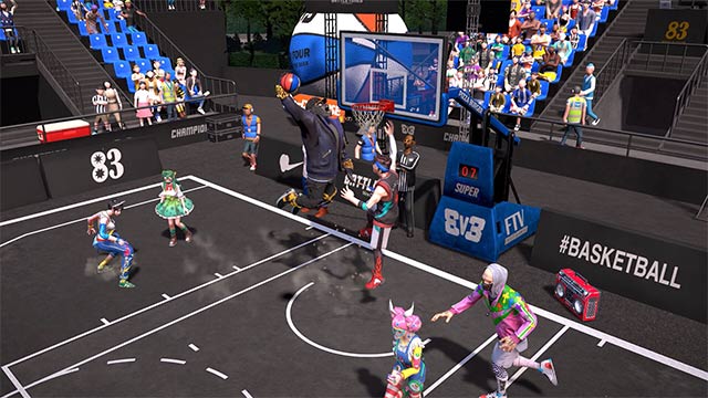 Free Dunk là game bóng rổ đường phố với những vận động viên cá tính và sự cạnh tranh khốc liệt