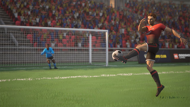 Lựa chọn vị trí bất kỳ trên sân cỏ, từ tiền đạo đến hậu vệ, thủ môn...