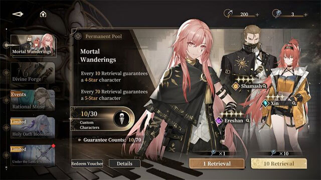 Hướng dẫn reroll trong Black Beacon