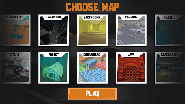 Game có nhiều bản đồ năng động, mỗi bản đồ là các meme đáng sợ khác nhau