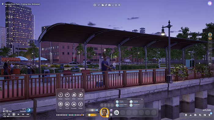 Câu cá trong inZOI giúp Zoi giải trí, đồng thời thu về một số tiền hoặc vật phẩm