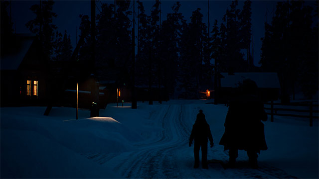 Bầu không khí ấm áp và sự thoải mái phai dần theo từng bước chân...