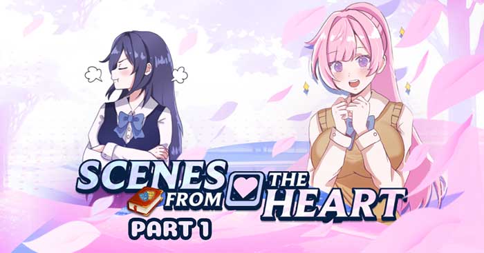 Scenes from the Heart - Part 1DemoGame visual novel bối cảnh học đường