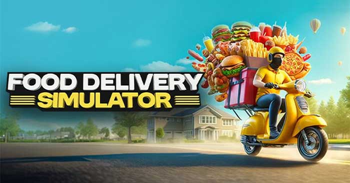 Food Delivery Simulator 2025DemoGame mô phỏng shipper giao đồ ăn