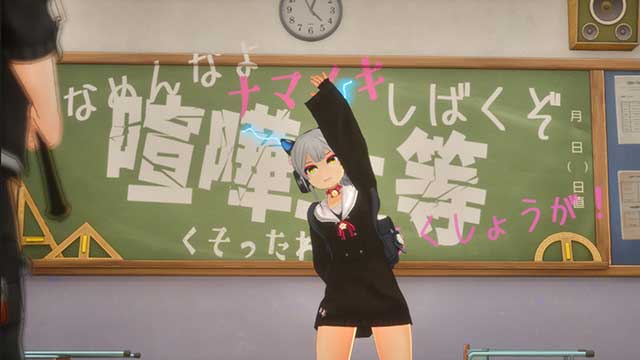 Nekomimi Destruction là game hành động 3D bối cảnh học đường