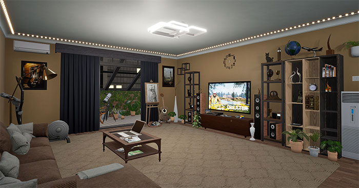 The CreatorPlaytestGame thiết kế nội ngoại thất sáng tạo