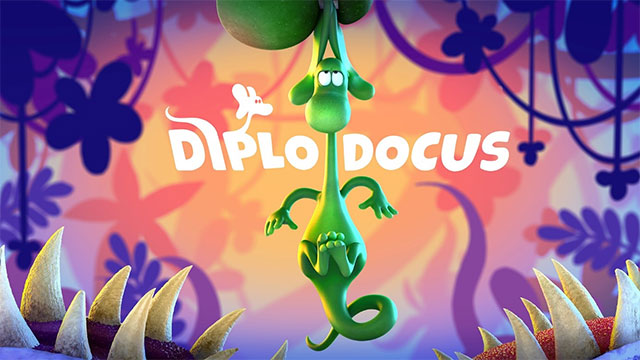 Poster phim Diplodocus - Khủng long xanh du hành thế giới truyện tranh