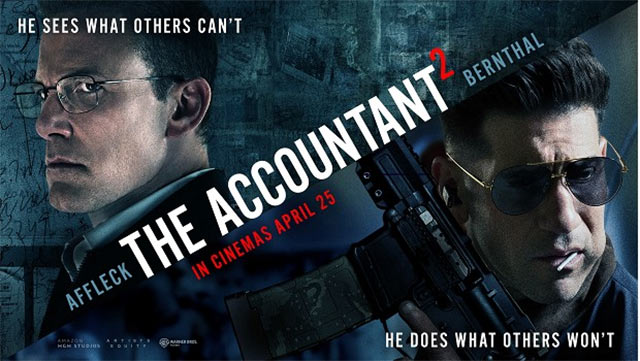 Poster phim hành động Mỹ Mật danh: Kế toán 2 - The Accountant 2