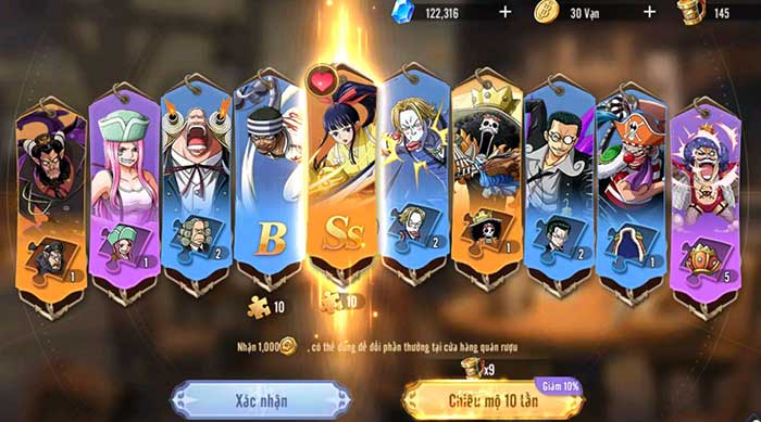 Game nhập vai hành động chiến đấu theo lượt Huyền Thoại Hải Trình