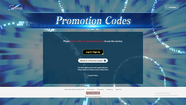 Hướng dẫn nhập code SD Gundam G Generation ETERNAL nhận quà