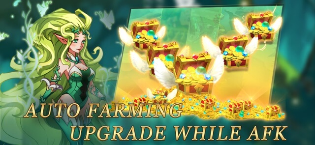 Tự động farm đồ, nâng cấp AFK trong khi chơi Magic Hero: Hyper Idle Wars
