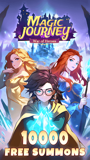 Nhận 10000 lươtrj triệu hồi miễn phí khi chơi game Magic Journey War of Heroes 