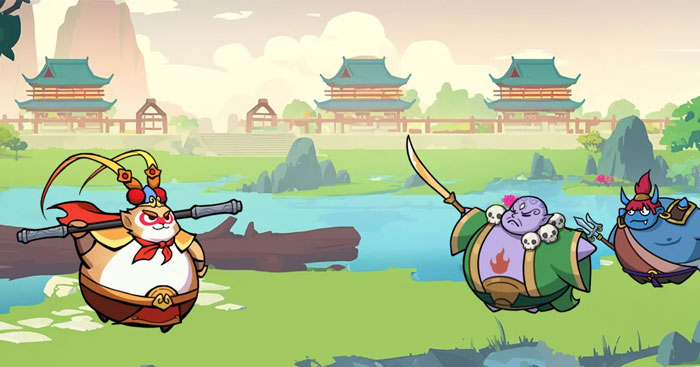 Wukong Go: Idle RPGGame nhập vai đề tài Tôn Ngộ Không với tạo hình mập mạp