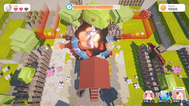 Chú gà có một số khả năng đặc biệt để phòng vệ