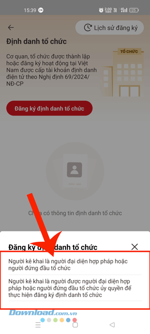 Lựa chọn vai trò của mình